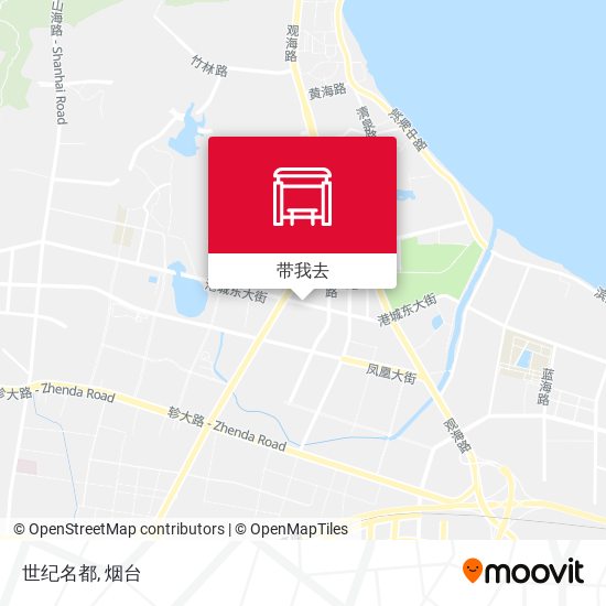 世纪名都地图