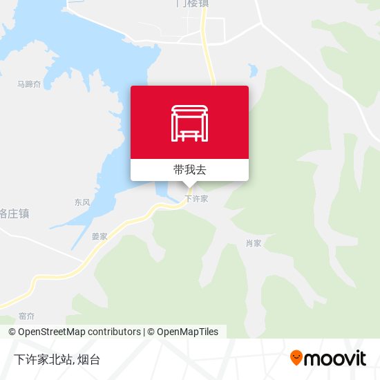 下许家北站地图