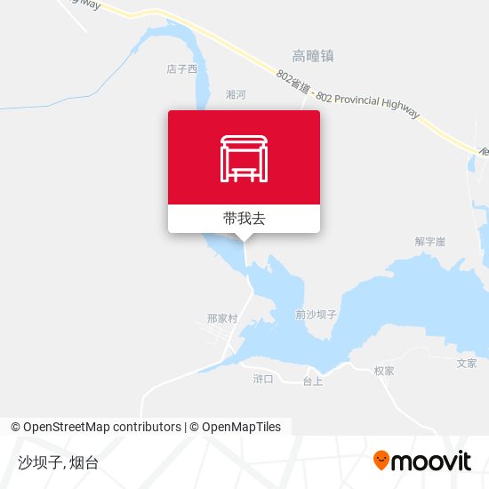 沙坝子地图