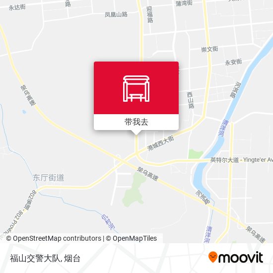 福山交警大队地图