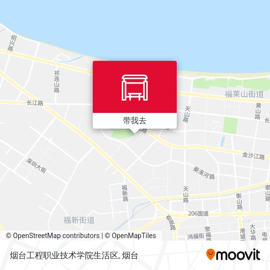 烟台工程职业技术学院生活区地图