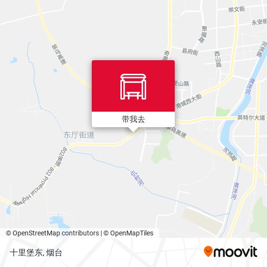 十里堡东地图