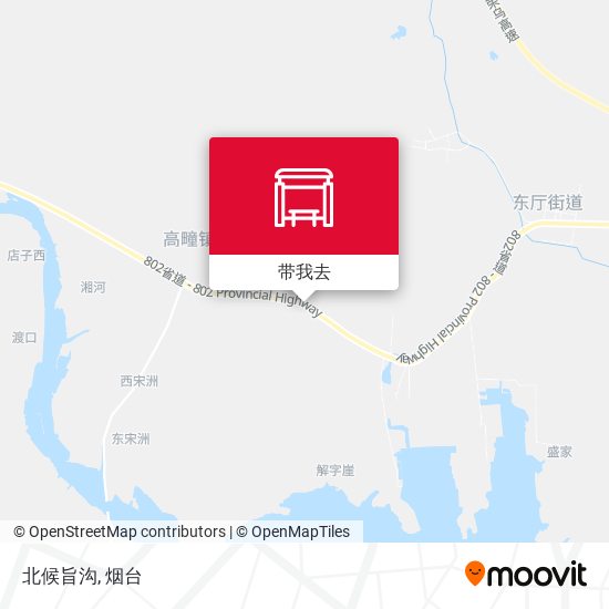 北候旨沟地图