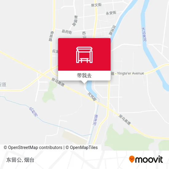 东留公地图