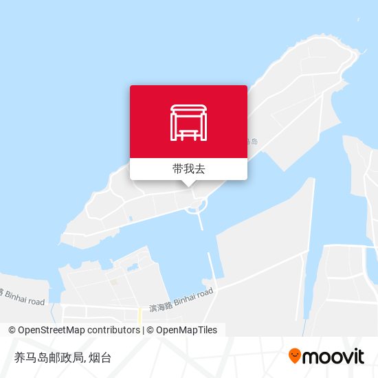 养马岛邮政局地图