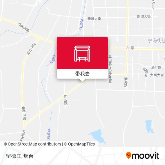 留德庄地图
