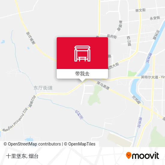 十里堡东地图