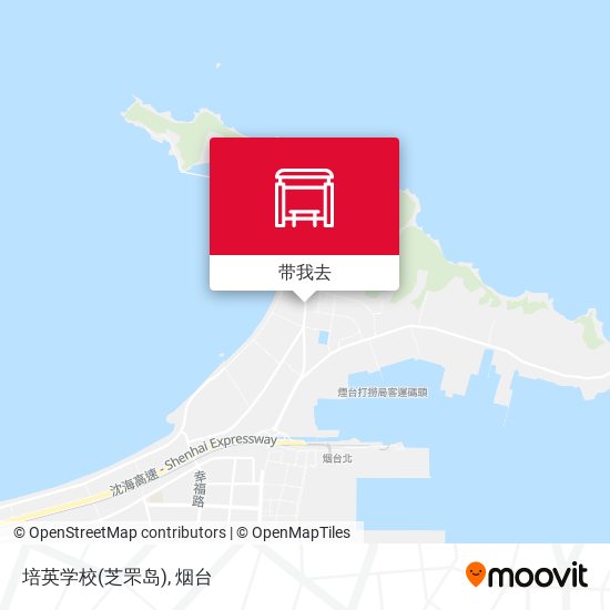培英学校(芝罘岛)地图