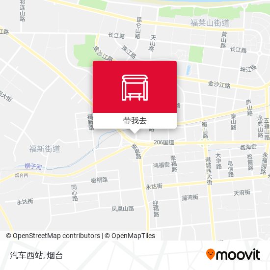 汽车西站地图