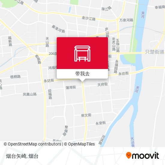 烟台矢崎地图