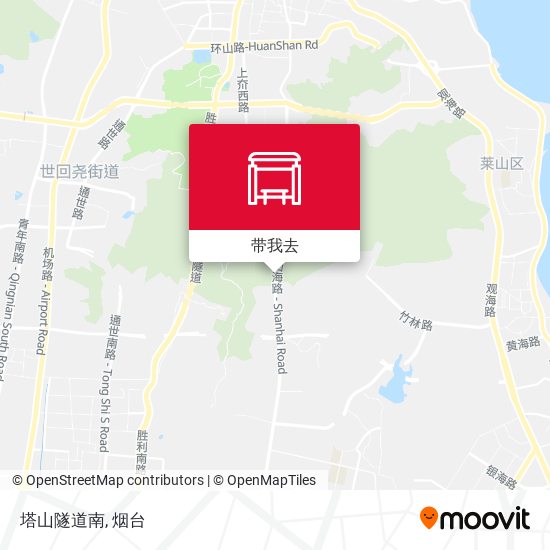 塔山隧道南地图