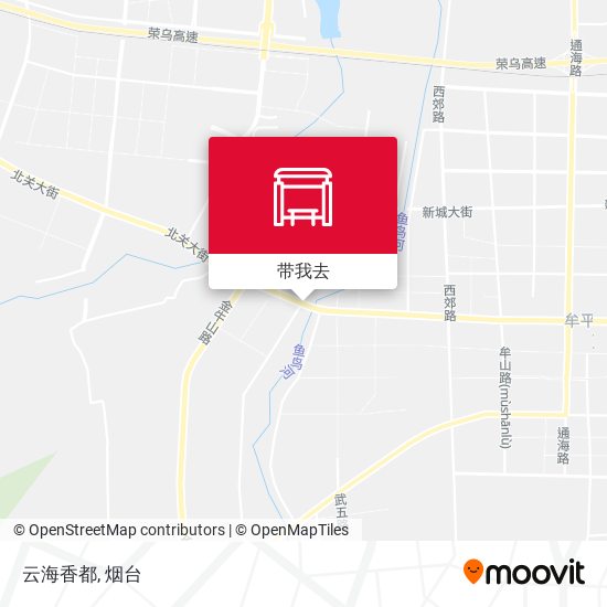 云海香都地图