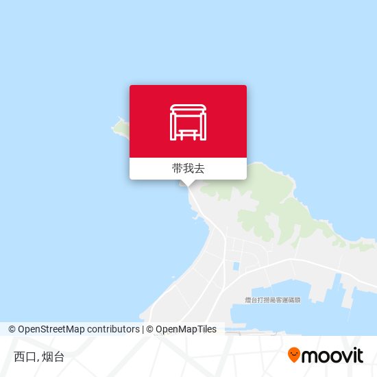 西口地图