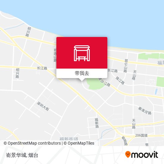 嵛景华城地图