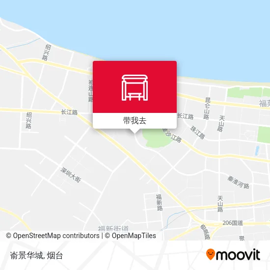 嵛景华城地图