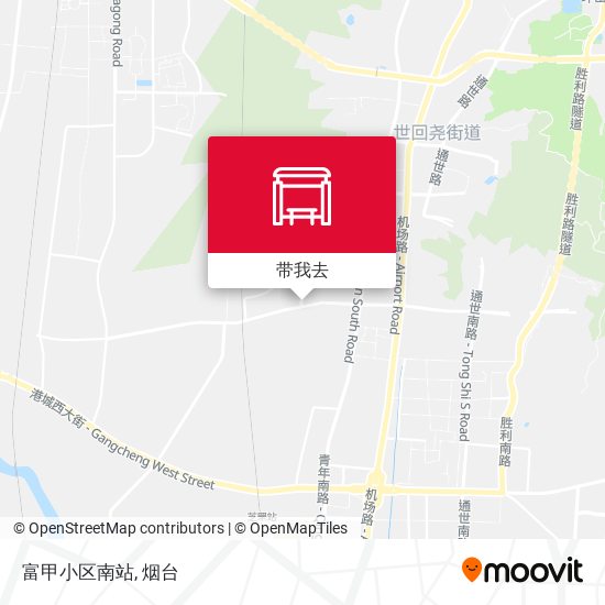 富甲小区南站地图