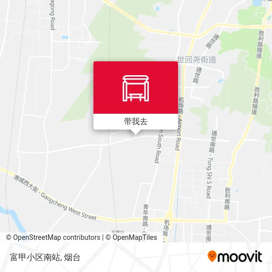 富甲小区南站地图