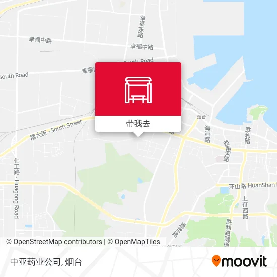 中亚药业公司地图