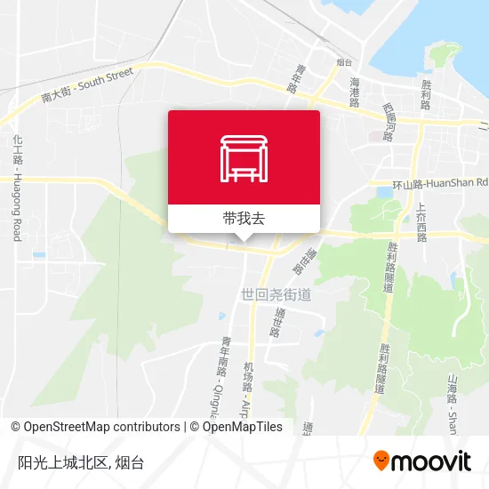 阳光上城北区地图