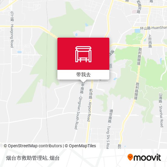 烟台市救助管理站地图