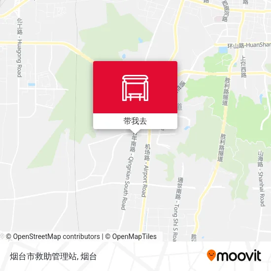 烟台市救助管理站地图