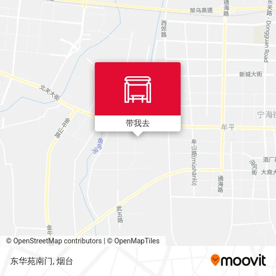 东华苑南门地图