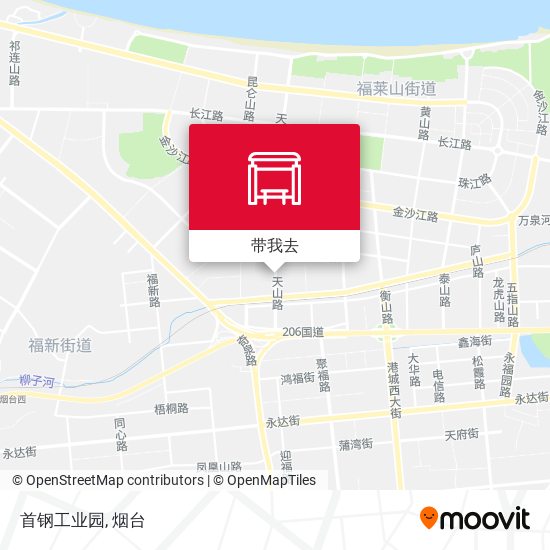 首钢工业园地图