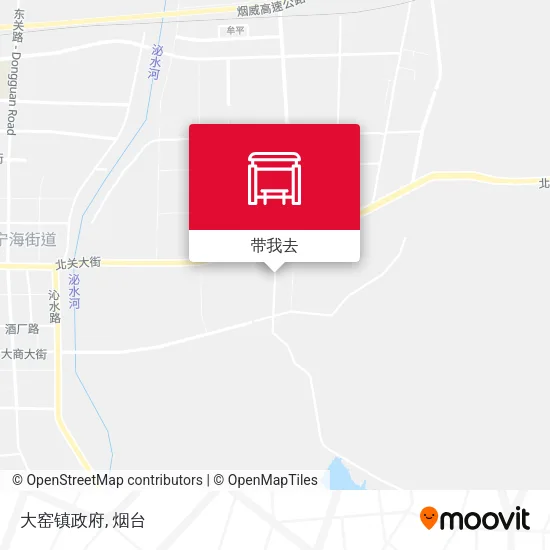 大窑镇政府地图