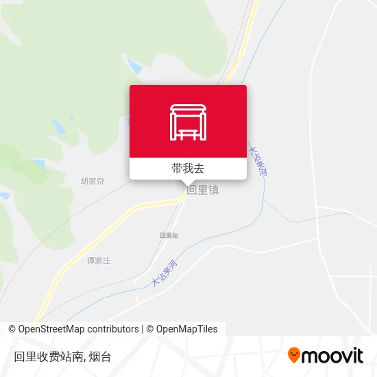 回里收费站南地图