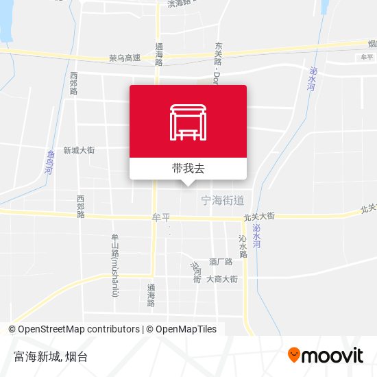 富海新城地图