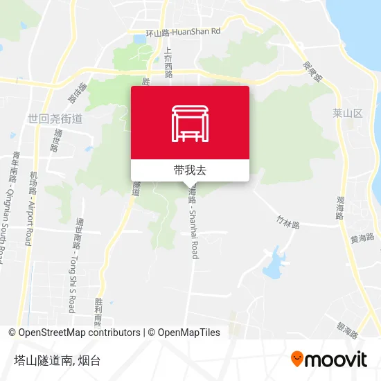塔山隧道南地图