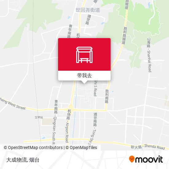 大成物流地图