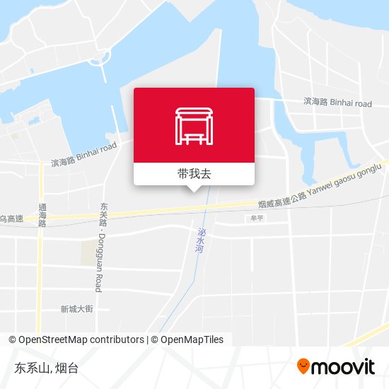 东系山地图