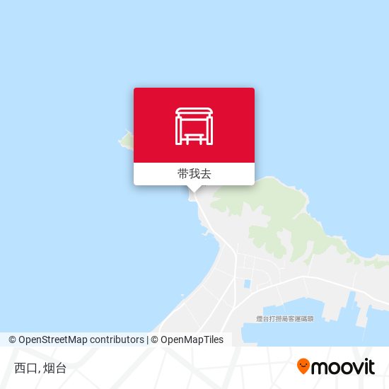 西口地图