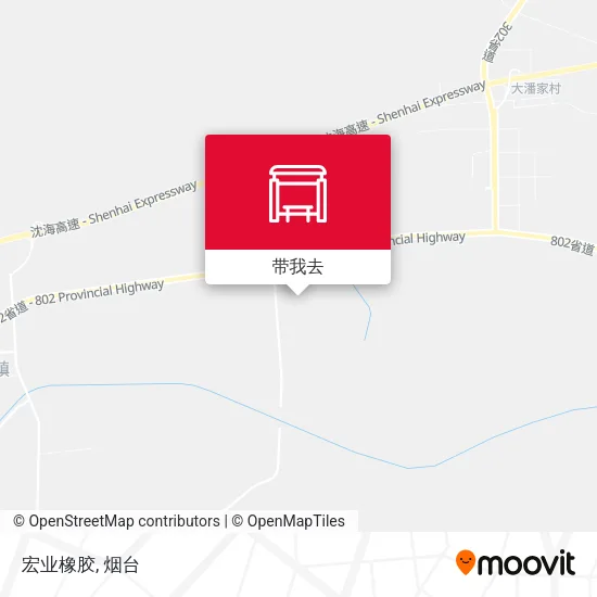 宏业橡胶地图