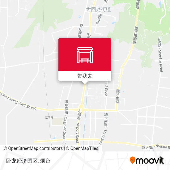 卧龙经济园区地图