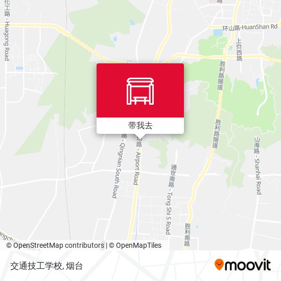 交通技工学校地图