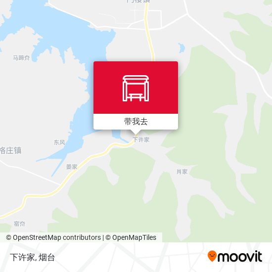 下许家地图