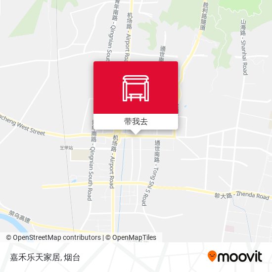 嘉禾乐天家居地图