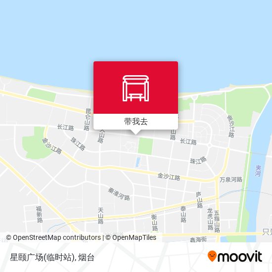 星颐广场(临时站)地图