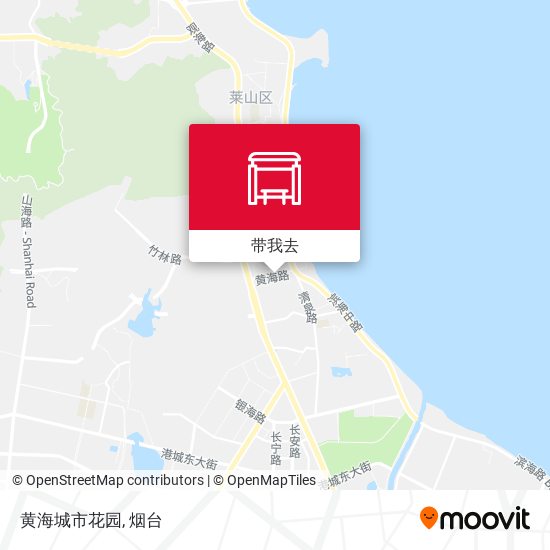 黄海城市花园地图