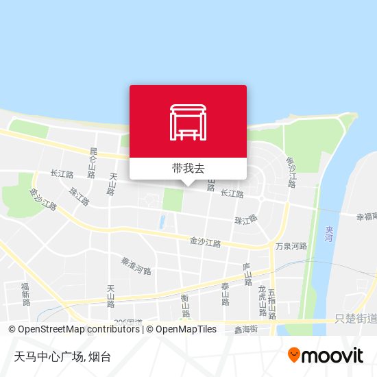 天马中心广场地图