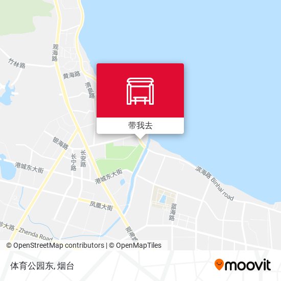 体育公园东地图