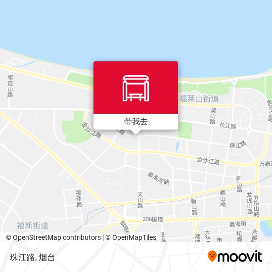 珠江路地图