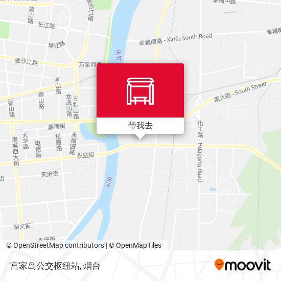 宫家岛公交枢纽站地图