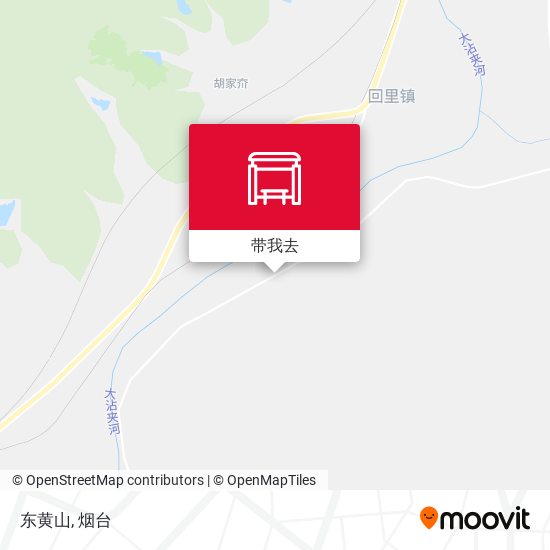 东黄山地图