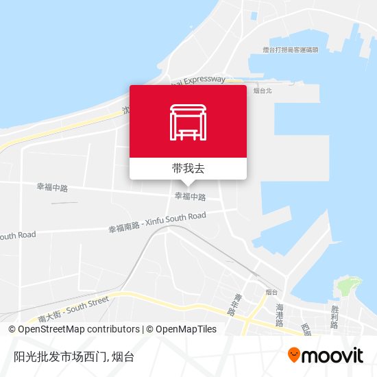 阳光批发市场西门地图
