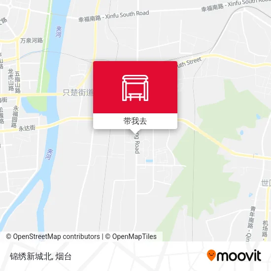 锦绣新城北地图