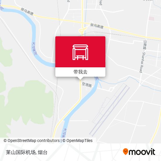 莱山国际机场地图