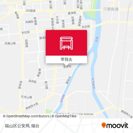 福山区公安局地图